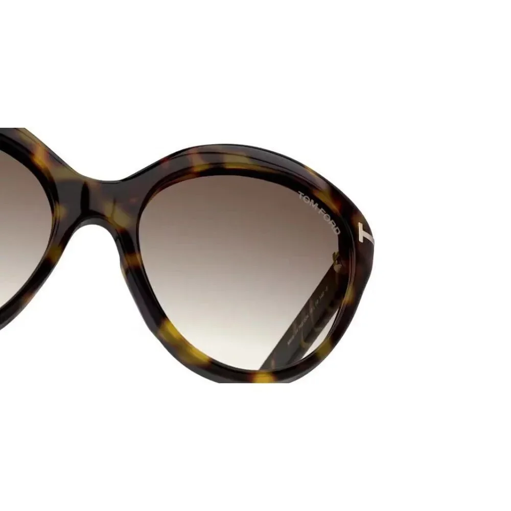 New Authentic Tom Ford Maxine FT0763/S 52K Round Sunglasses